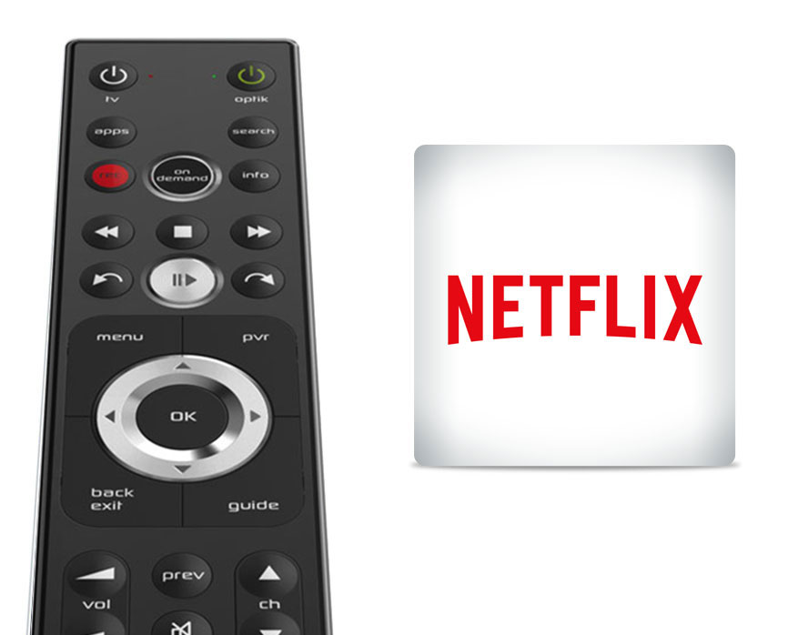 Netflix Stream TV shows and movies Optik TV Apps