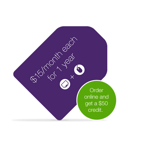 TELUS Mobility, TV, and Home Phone service