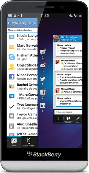 Le BlackBerry Z30