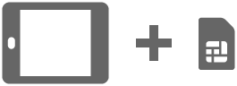 tablet and sim card image